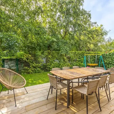 Charming House With Garden In With Pool * Deauville